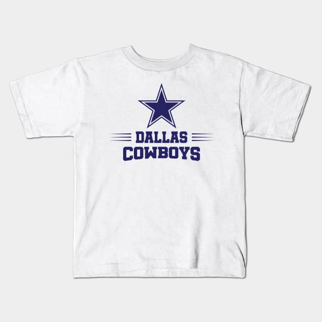 Dallas Cowboys Kids T-Shirt by MommyTee